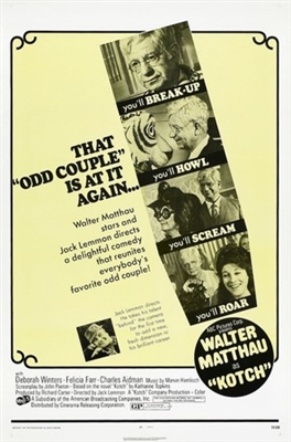 Kotch movie posters (1971) poster