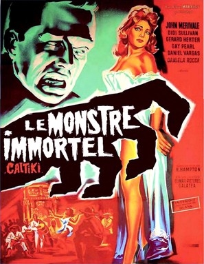 Caltiki - il mostro immortale movie posters (1959) hoodie