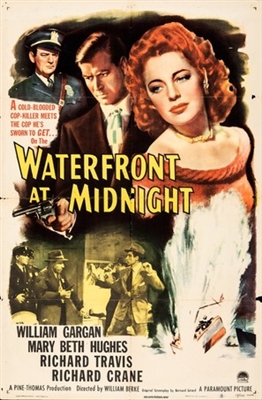 Waterfront at Midnight movie posters (1948) calendar