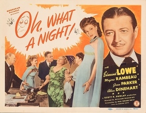 Oh, What a Night movie posters (1944) poster