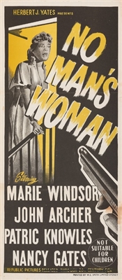 No Man's Woman movie posters (1955) tote bag