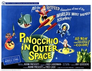 Pinocchio in Outer Space movie posters (1965) Tank Top