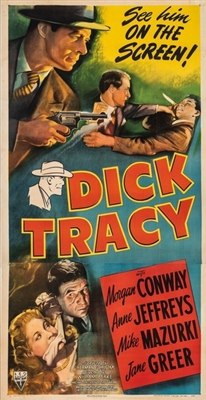 Dick Tracy movie posters (1945) calendar