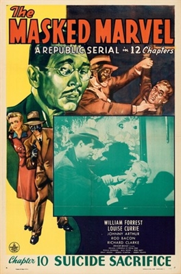 The Masked Marvel movie posters (1943) calendar