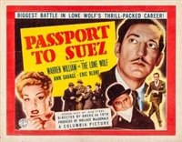 Passport to Suez movie posters (1943) hoodie #3619411