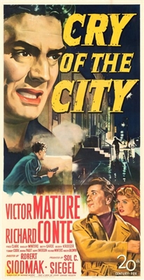 Cry of the City movie posters (1948) poster