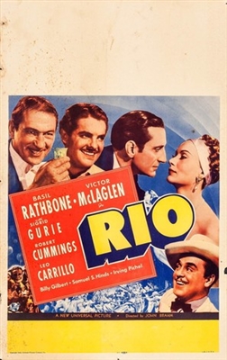 Rio movie posters (1939) Sweatshirt
