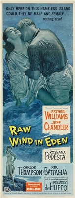 Raw Wind in Eden movie posters (1958) calendar