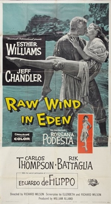 Raw Wind in Eden movie posters (1958) hoodie