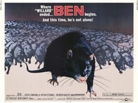 Ben movie posters (1972) Mouse Pad MOV_1873339