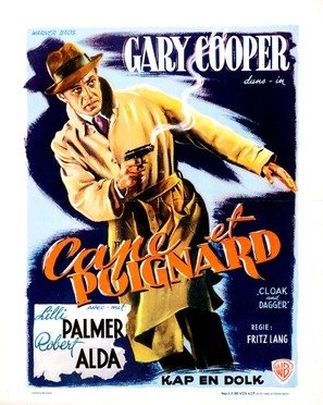 Cloak and Dagger movie posters (1946) Sweatshirt