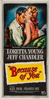 Because of You movie posters (1952) hoodie #3620497