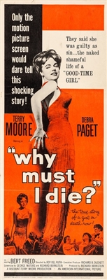 Why Must I Die? movie posters (1960) poster