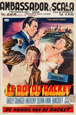 The Naked Street movie posters (1955) calendar