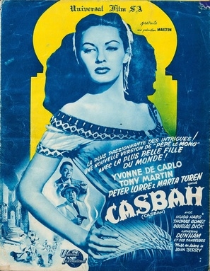 Casbah movie posters (1948) poster