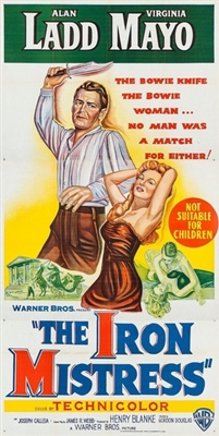 The Iron Mistress movie posters (1952) calendar