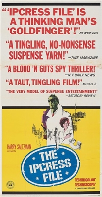 The Ipcress File movie posters (1965) calendar