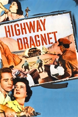 Highway Dragnet movie posters (1954) mouse pad