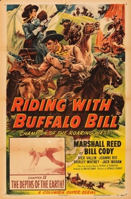 Riding with Buffalo Bill movie posters (1954) calendar