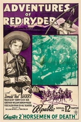Adventures of Red Ryder movie posters (1940) calendar