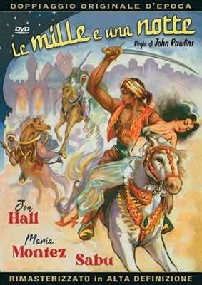 Arabian Nights movie posters (1942) tote bag