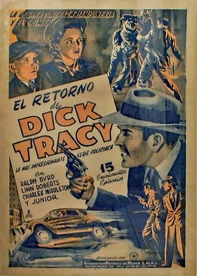 Dick Tracy Returns movie posters (1938) Sweatshirt