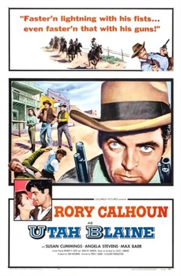 Utah Blaine movie posters (1957) poster