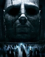 Prometheus movie poster (2012) Mouse Pad MOV_187a47a9