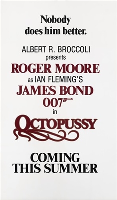 Octopussy movie posters (1983) Poster MOV_1881489
