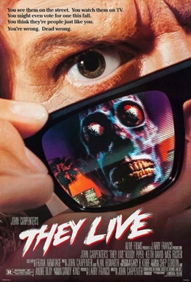 They Live movie posters (1988) Mouse Pad MOV_1882594