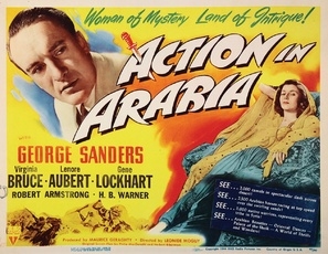Action in Arabia movie posters (1944) poster