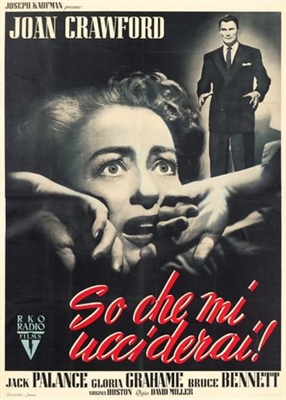 Sudden Fear movie posters (1952) poster