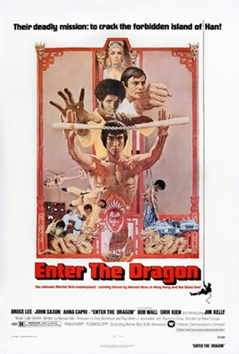 Enter The Dragon movie posters (1973) tote bag #MOV_1885034
