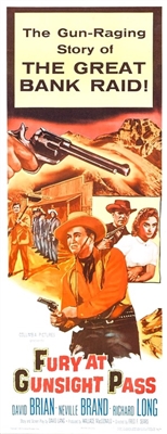 Fury at Gunsight Pass movie posters (1956) poster