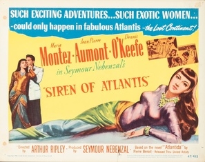Siren of Atlantis movie posters (1949) tote bag