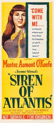 Siren of Atlantis movie posters (1949) tote bag