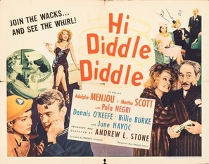 Hi Diddle Diddle movie posters (1943) mouse pad