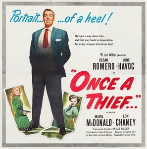 Once a Thief movie posters (1950) poster