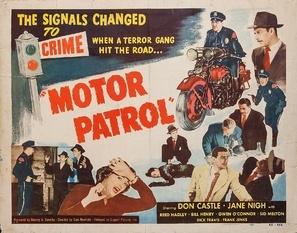 Motor Patrol movie posters (1950) poster
