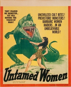 Untamed Women movie posters (1952) poster