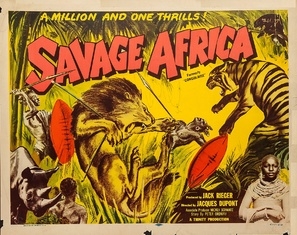 Savage Africa movie posters (1950) poster