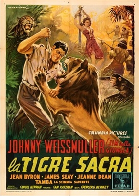 Voodoo Tiger movie posters (1952) poster