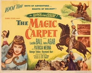 The Magic Carpet movie posters (1951) tote bag