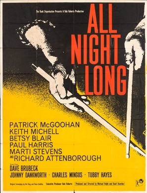 All Night Long movie posters (1962) poster