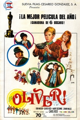 Oliver! movie posters (1968) calendar