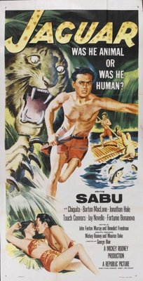 Jaguar movie poster (1956) mouse pad