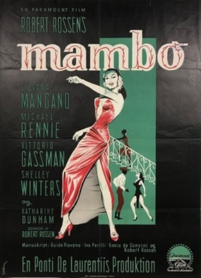 Mambo movie posters (1954) tote bag