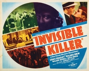 The Invisible Killer movie posters (1939) poster