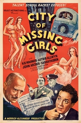 City of Missing Girls movie posters (1941) poster