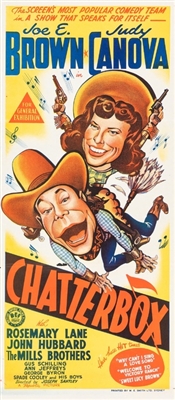 Chatterbox movie posters (1943) poster
